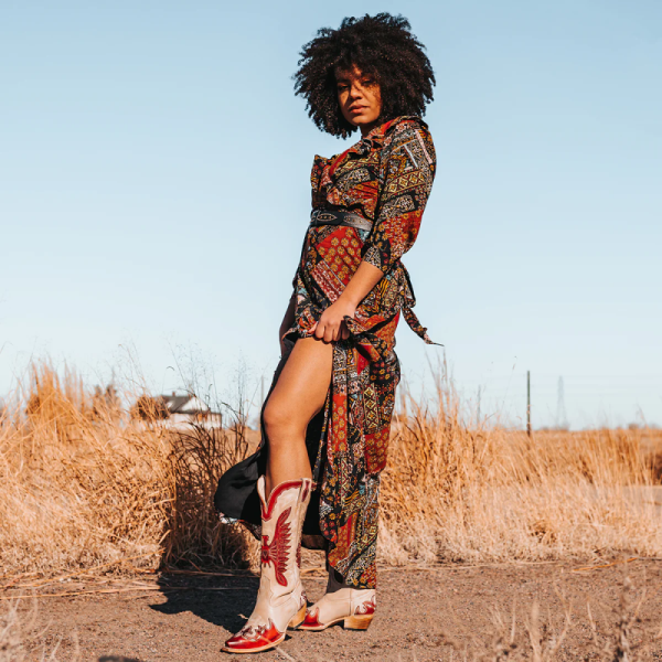 FREEBIRD STYLISH OUTLET WOMEN'S WILLIE-BEIGE/RED MULTI | STYLISH OUTLET