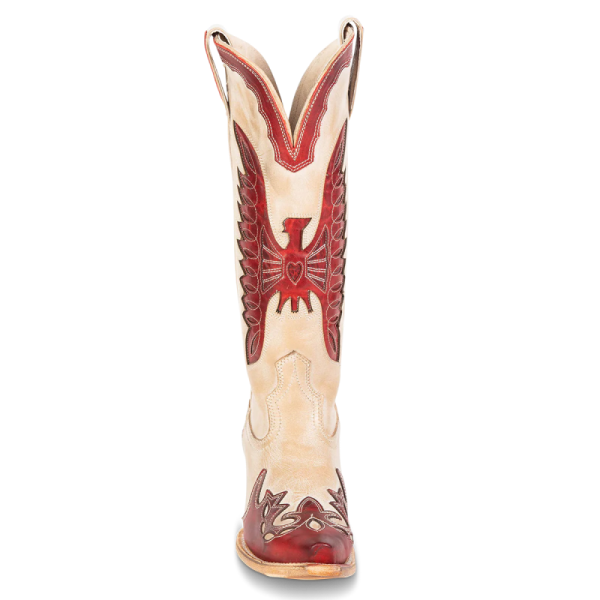 FREEBIRD STYLISH OUTLET WOMEN'S WILLIE-BEIGE/RED MULTI | STYLISH OUTLET