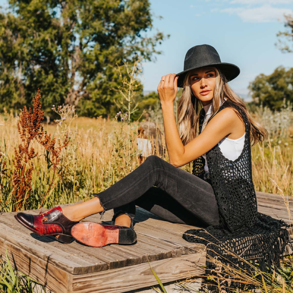 FREEBIRD STYLISH OUTLET WOMEN'S MABEL-WINE MULTI | STYLISH OUTLET