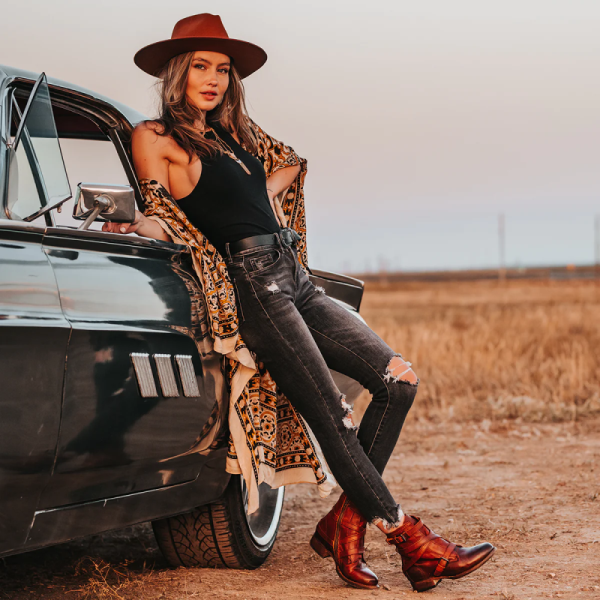 FREEBIRD STYLISH OUTLET WOMEN'S RAINE-COGNAC | STYLISH OUTLET