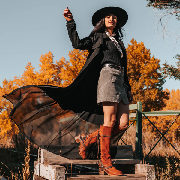 FREEBIRD STYLISH OUTLET WOMEN'S COAL-RUST SUEDE | STYLISH OUTLET