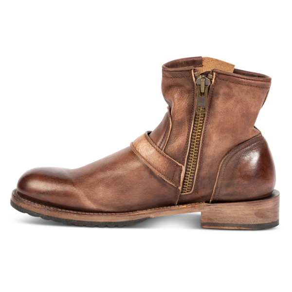 FREEBIRD STYLISH OUTLET MEN'S RAILROAD-BROWN DISTRESSED | STYLISH OUTLET