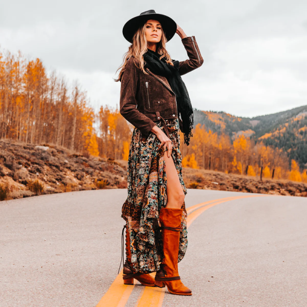 FREEBIRD STYLISH OUTLET WOMEN'S COAL-TAN SUEDE | STYLISH OUTLET