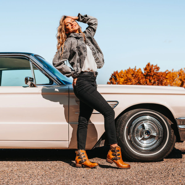 FREEBIRD STYLISH OUTLET WOMEN'S GRECKO-COGNAC | STYLISH OUTLET