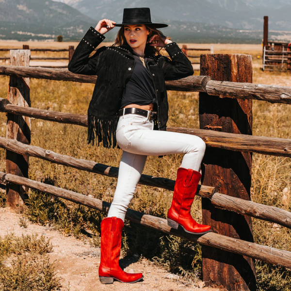 FREEBIRD STYLISH OUTLET WOMEN'S WOODLAND-RED | STYLISH OUTLET