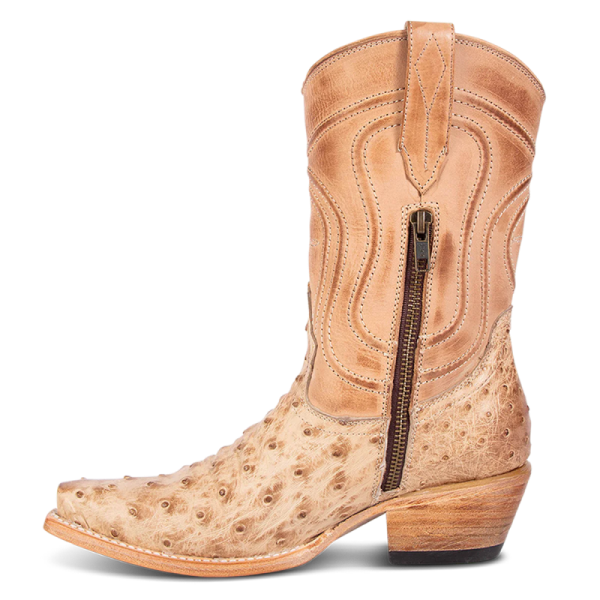 FREEBIRD STYLISH OUTLET WOMEN'S WARRICK-BEIGE OSTRICH MULTI | STYLISH OUTLET