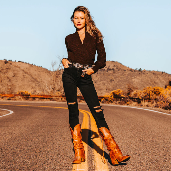 FREEBIRD STYLISH OUTLET WOMEN'S JULES-COGNAC | STYLISH OUTLET