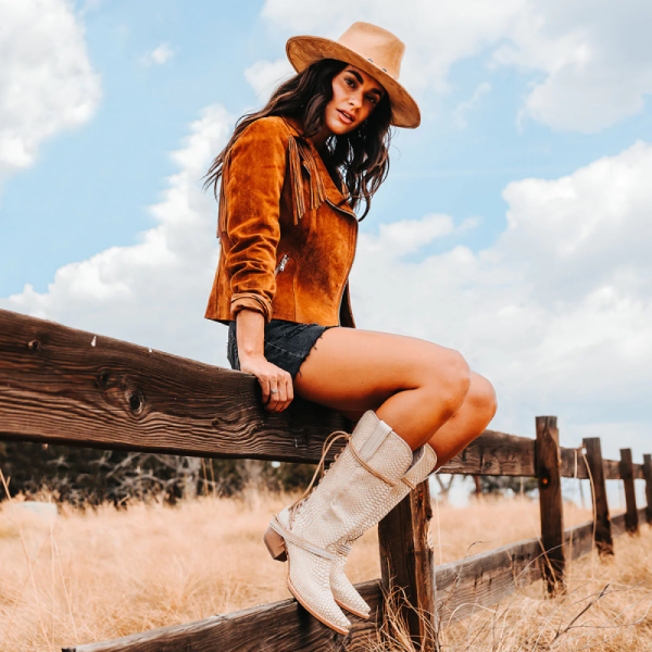 FREEBIRD STYLISH OUTLET WOMEN'S WARDON-WHITE SNAKE | STYLISH OUTLET