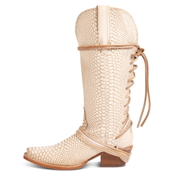 FREEBIRD STYLISH OUTLET WOMEN'S WARDON-WHITE SNAKE | STYLISH OUTLET