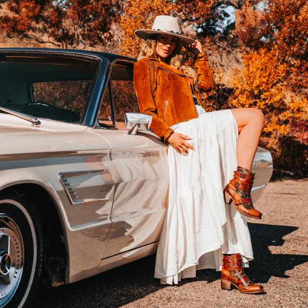 FREEBIRD STYLISH OUTLET WOMEN'S DARLIN-COGNAC | STYLISH OUTLET