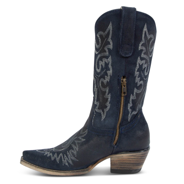 FREEBIRD STYLISH OUTLET WOMEN'S WILSON-NAVY SUEDE | STYLISH OUTLET