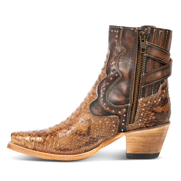 FREEBIRD STYLISH OUTLET WOMEN'S MORGAN-TAN PYTHON | STYLISH OUTLET