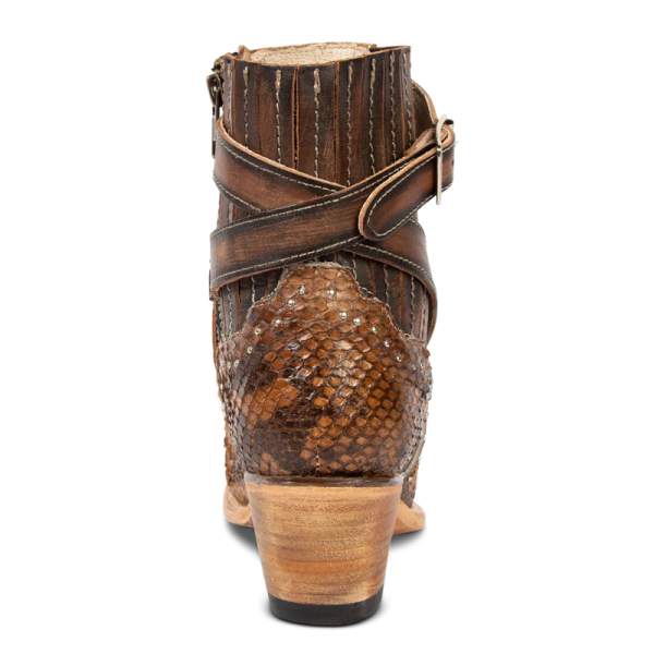 FREEBIRD STYLISH OUTLET WOMEN'S MORGAN-TAN PYTHON | STYLISH OUTLET