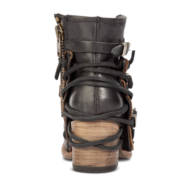 FREEBIRD STYLISH OUTLET WOMEN'S CRUE-BLACK DISTRESSED | STYLISH OUTLET