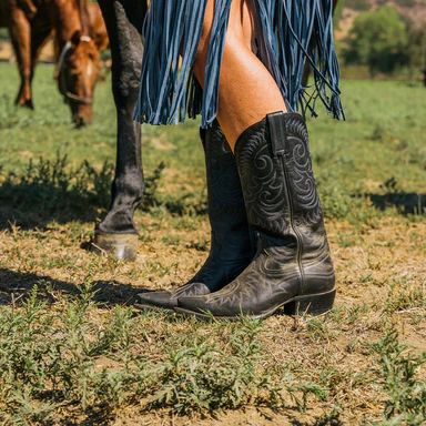 LATEST HYER BOOTS WOMEN'S ROAD TO ARIZONA - Black