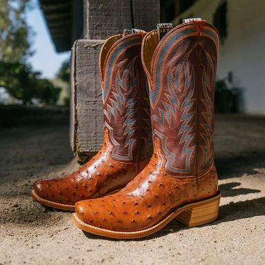 LATEST HYER BOOTS MEN'S CULVER - Brandy/Cognac