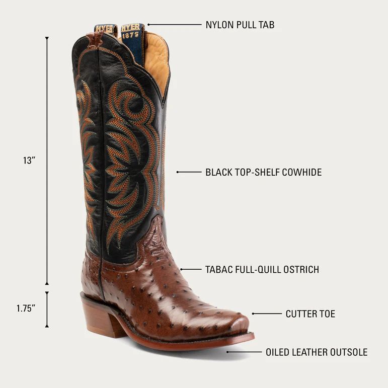 LATEST HYER BOOTS WOMEN'S COLBY - Tabac/Black