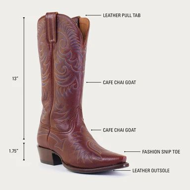 LATEST HYER BOOTS WOMEN'S ROAD TO ARIZONA - Cafe Chai