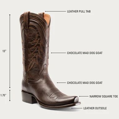 LATEST HYER BOOTS MEN'S HUDSON - Chocolate