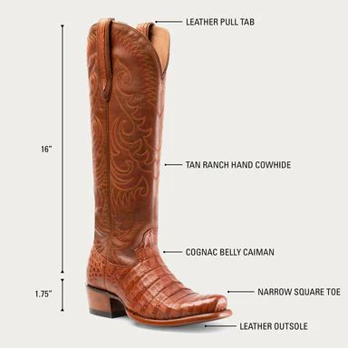 LATEST HYER BOOTS WOMEN'S KENSINGTON - Cognac/Tan