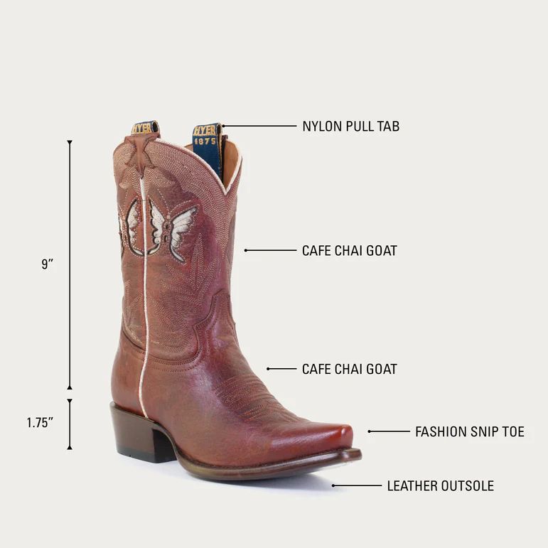 LATEST HYER BOOTS WOMEN'S NANETTE - Cafe Chai