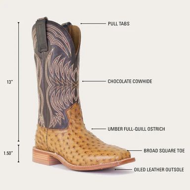 LATEST HYER BOOTS MEN'S LANGDON - Tan/Brown