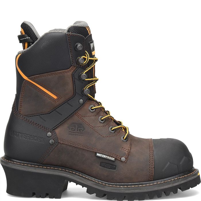 Latest Men's Matterhorn Steadfast Comp Toe Logger - Dark Brown (Brown)