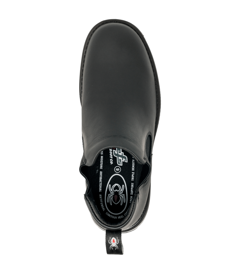 REDBACK FREE DELIVERY MEN'S RETRO (LIMITED AVAILABILITY)-BLACK NAPPA MATTE