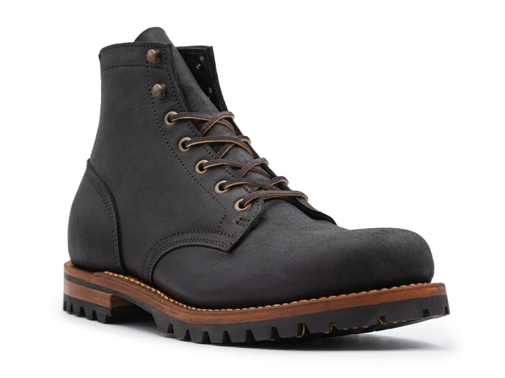 Special Offer | Truman Men's Black Teton Stag | Plain Toe