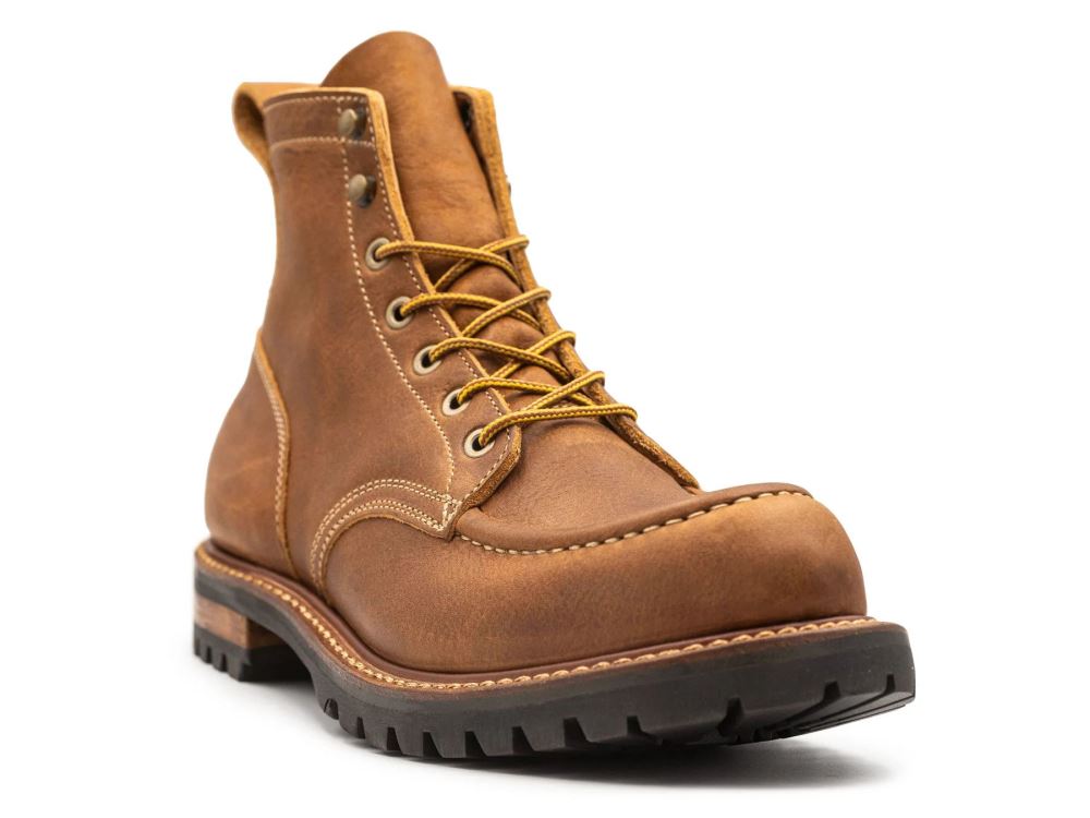 Special Offer | Truman Men's British Tan Grizzly | Moc Toe