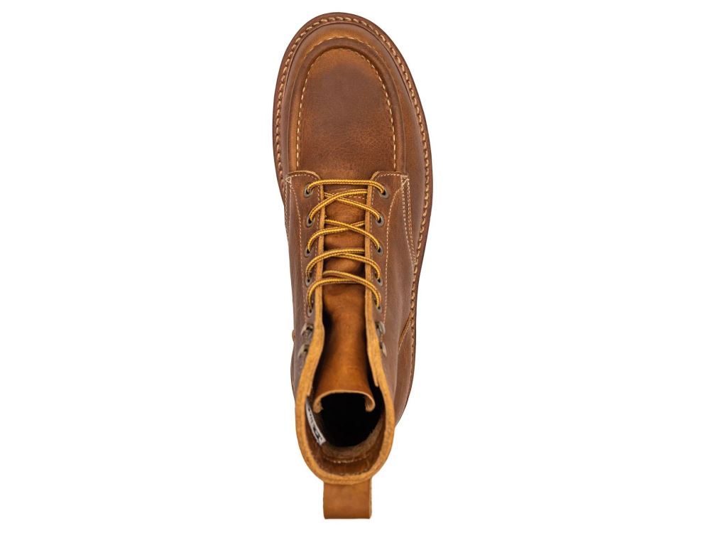 Special Offer | Truman Men's British Tan Grizzly | Moc Toe