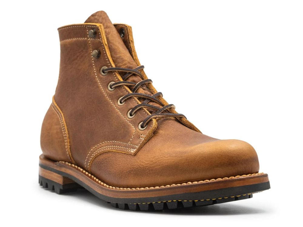 Special Offer | Truman Men's British Tan Grizzly | Plain Toe
