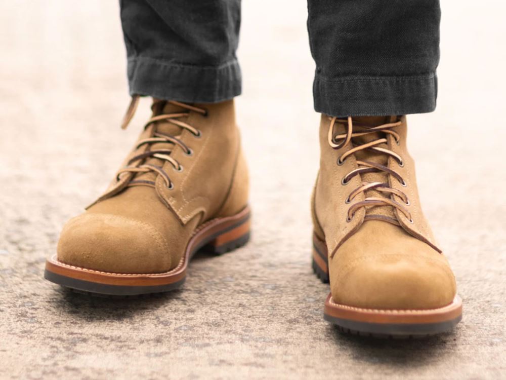 Special Offer | Truman Men's Coyote Rough Out | Cap Toe
