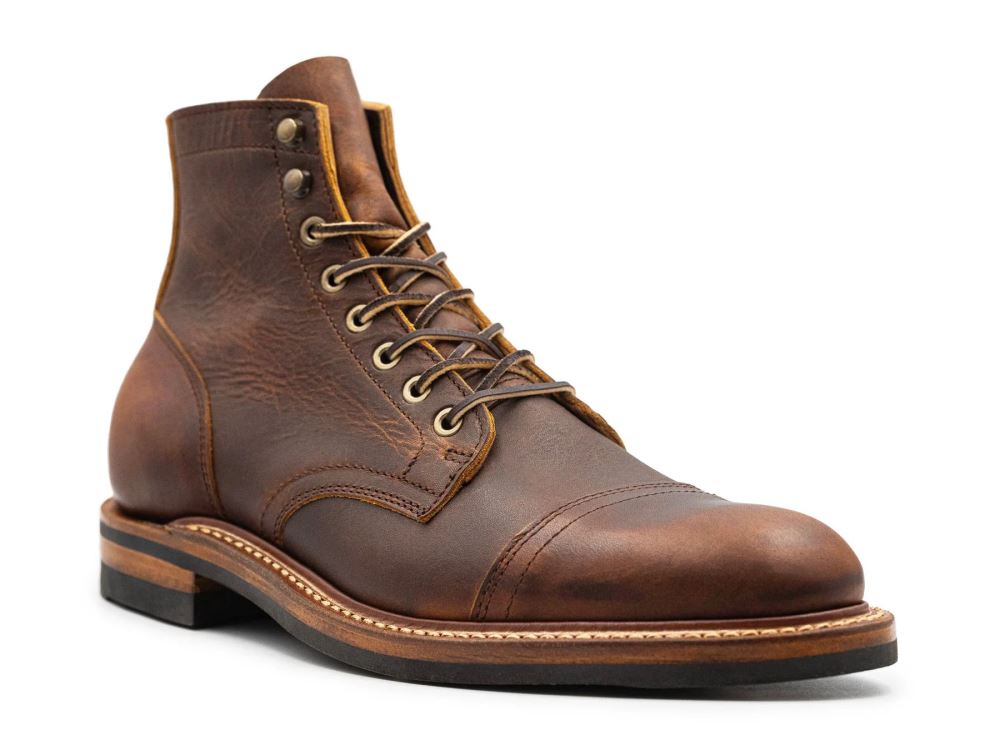Special Offer | Truman Men's Tobacco Snakebite | Cap Toe