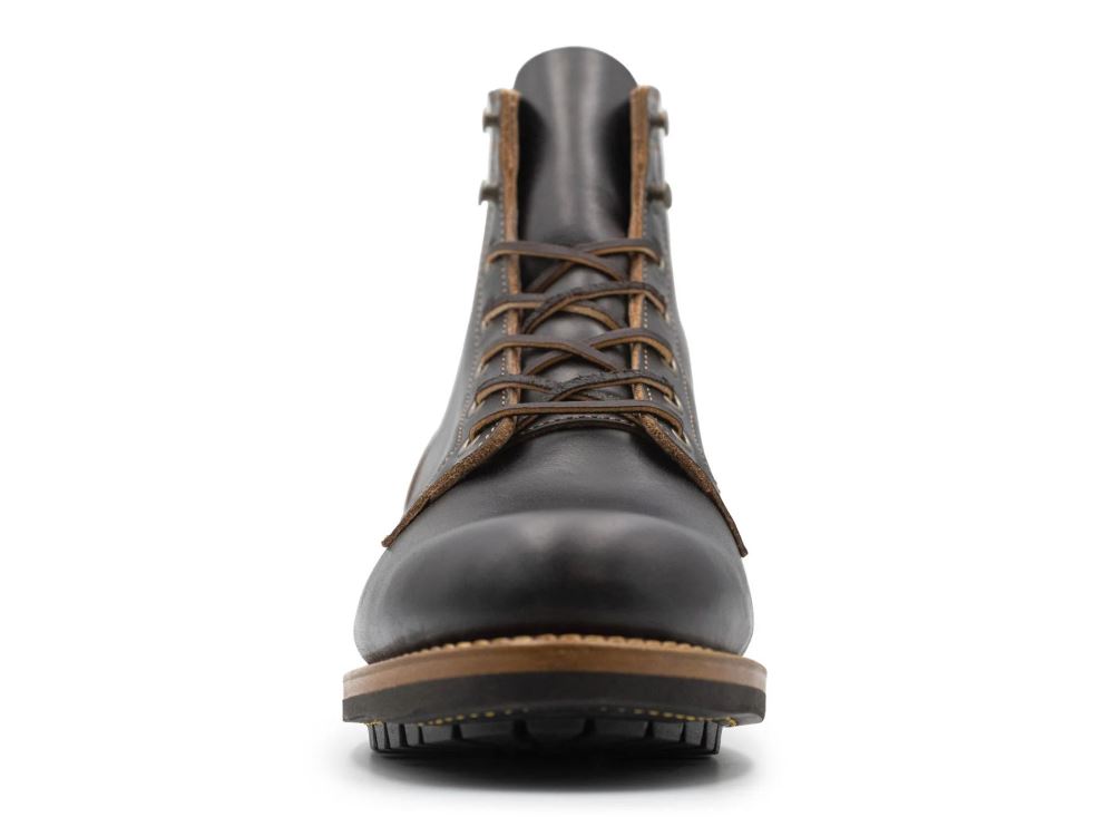 Special Offer | Truman Men's Charcoal Double Shot | Plain Toe
