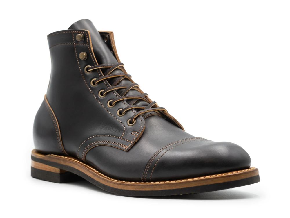 Special Offer | Truman Men's Charcoal Double Shot | Cap Toe