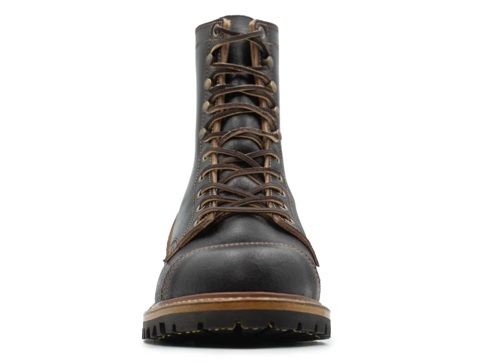Special Offer | Truman Men's Black Waxed Flesh | Cap Toe Upland
