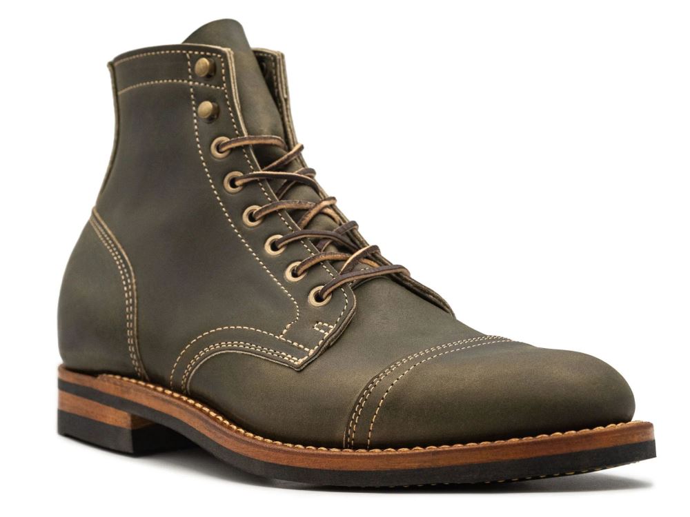 Special Offer | Truman Men's Dark Olive Predator | Cap Toe