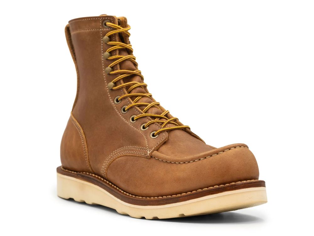 Special Offer | Truman Men's British Tan Grizzly | Moc Toe Upland