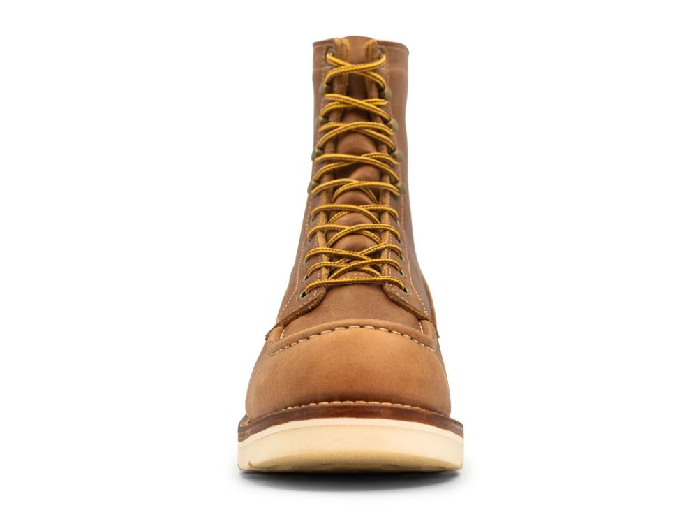 Special Offer | Truman Men's British Tan Grizzly | Moc Toe Upland