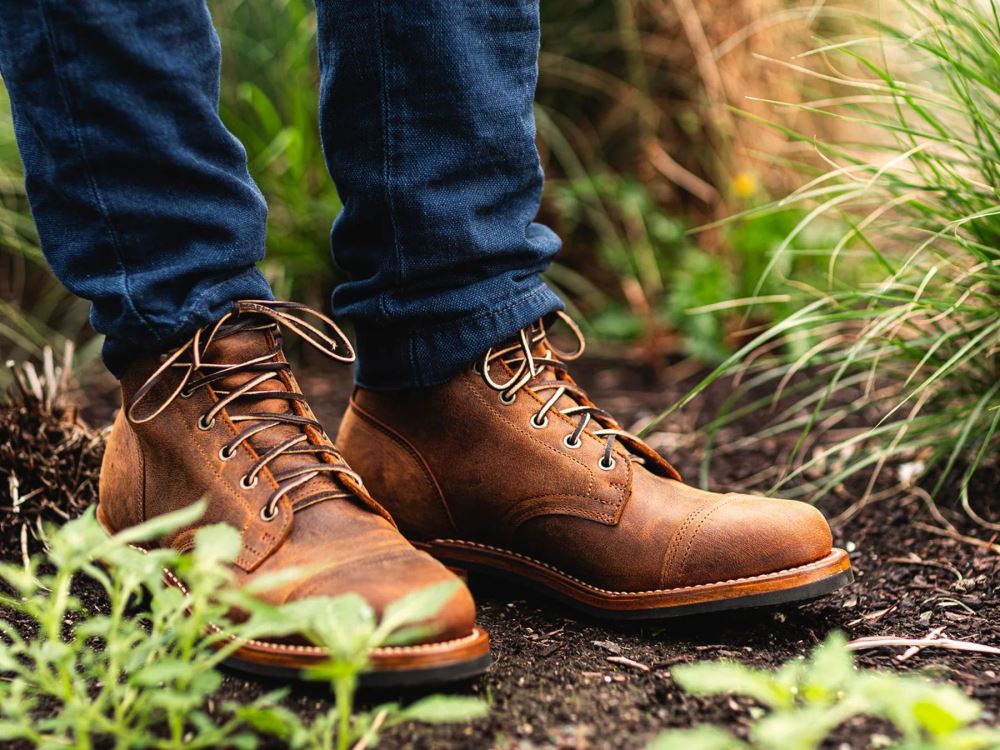 Special Offer | Truman Men's Cognac Teton Stag | Cap Toe