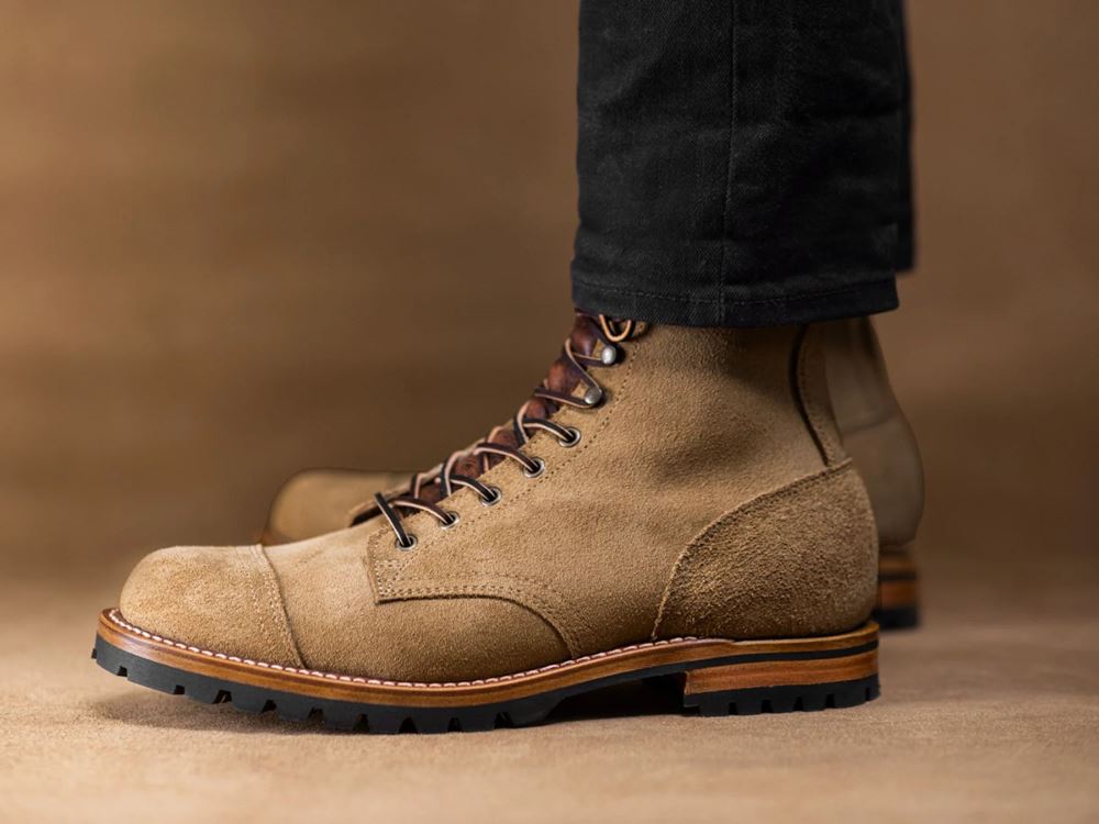 Special Offer | Truman Men's Coyote Rough Out | Cap Toe Upland