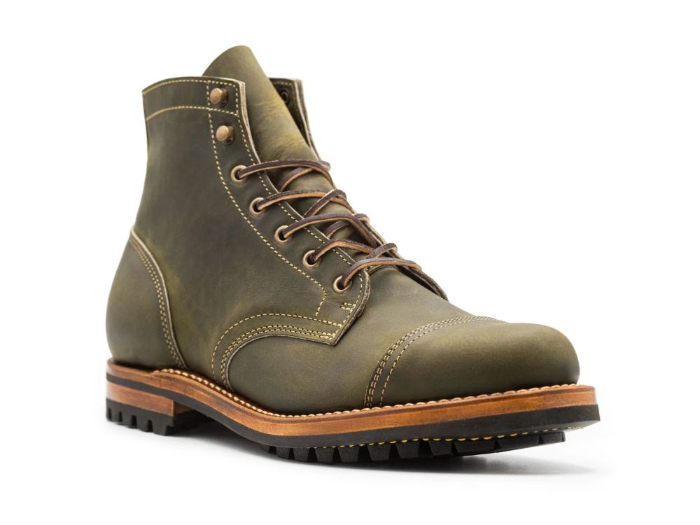 Special Offer | Truman Men's Dark Olive Predator | Cap Toe