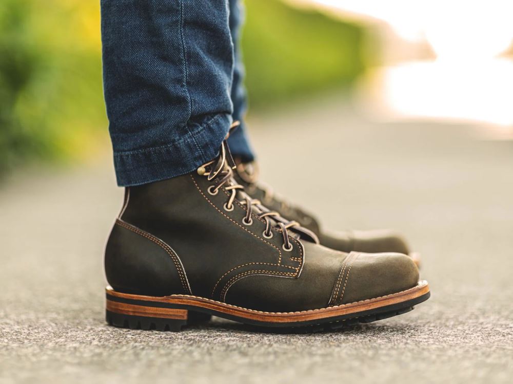Special Offer | Truman Men's Dark Olive Predator | Cap Toe