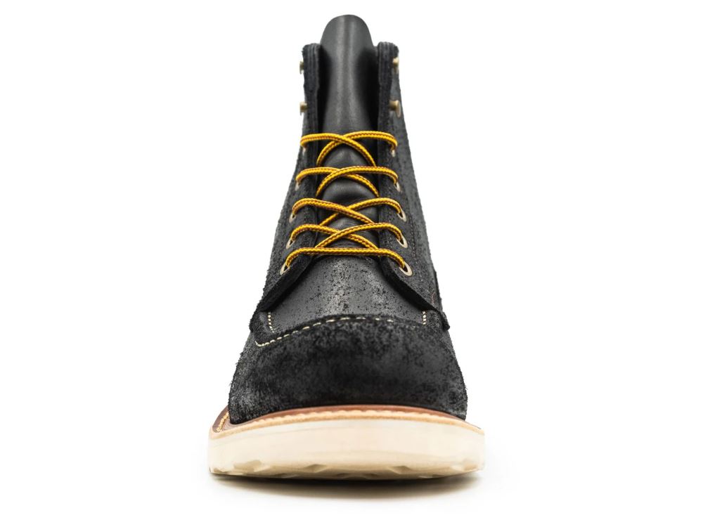 Special Offer | Truman Men's Black Oiled Rough Out | Moc Toe