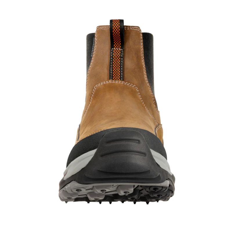KORKERS PROMOTION MEN'S ALPINE CHELSEA-TRAILTRAC SOLE-Brown
