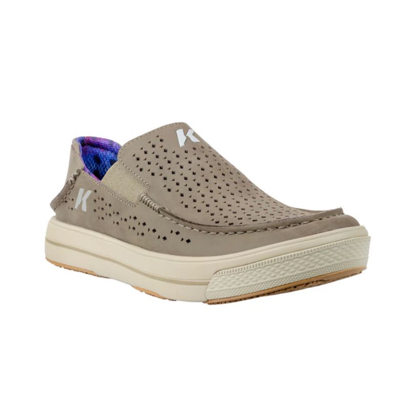KORKERS PROMOTION MEN'S FISH MOC - RAINBOW TROUT VENTED LEATHER