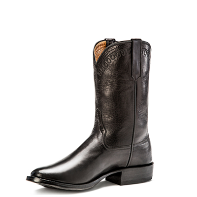 PROMOTION RIOS BOOTS 11" BLACK SLEEK BUFFALO CALF R9026 PROMOTION RIOS BOOTS 11" BLACK SLEEK BUFFALO CALF R9026