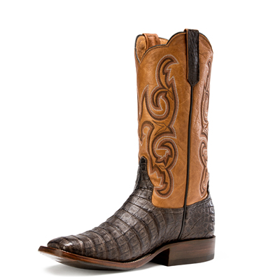 PROMOTION RIOS BOOTS 13" CHOCOLATE CAIMAN BELLY & TOAST REMUDA R9018 PROMOTION RIOS BOOTS 13" CHOCOLATE CAIMAN BELLY & TOAST REMUDA R9018